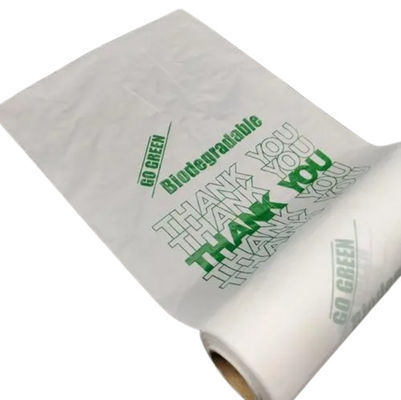 ποιότητας  Vest Carrier Biodegradable Reusable Shopping Bags Compostable Pollution Free εργοστάσιο