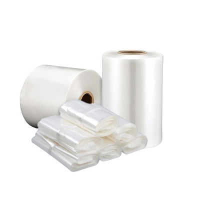 2.5 Mil Clear PE Shrink Wrap Film Roll για αυτοματοποιημένες συσκευαστικές μηχανές