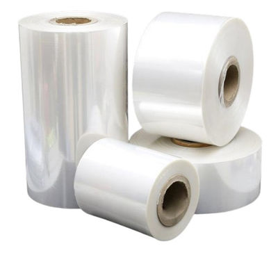 2.5 Mil Clear PE Shrink Wrap Film Roll για αυτοματοποιημένες συσκευαστικές μηχανές