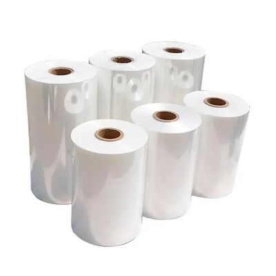 Ενιαία πληγή Clear POF Shrink Wrap Film 25 μm Polyolefin POF Shrink Film