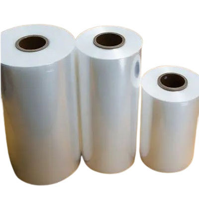 Εκτυπώσιμο 30 μm POF Shrink Wrap Film Single Wound Διαφανές χρώμα
