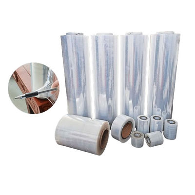 50mm Soft LDPE Stretch Film Roll Διαφανές φύλλο LDPE για συσκευή περιτύλιξης