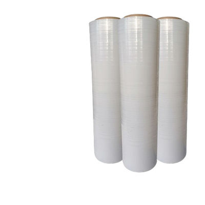 50mm Soft LDPE Stretch Film Roll Διαφανές φύλλο LDPE για συσκευή περιτύλιξης