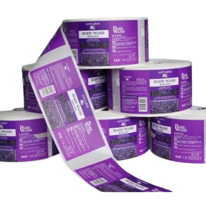 Ανθεκτικό Custom Printed Shrink Sleeves Ανθεκτικό στις γρατσουνιές πλαστικό μπουκάλι Ετικέτα προϊόντος