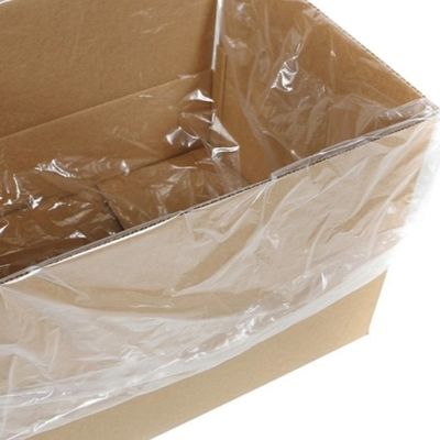 Τετράγωνο κάτω PE πλαστική κάρτα Εφοδιασμός τσάντα Διαφανής εσωτερική πλαστική τσάντα