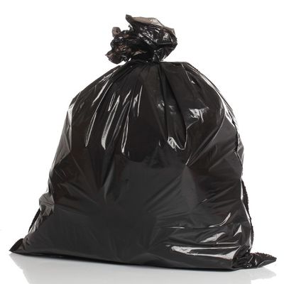 Μαύρο 25 μm κάδο απορριμμάτων Poly Liner χωριστές σακούλες ανακύκλωσης