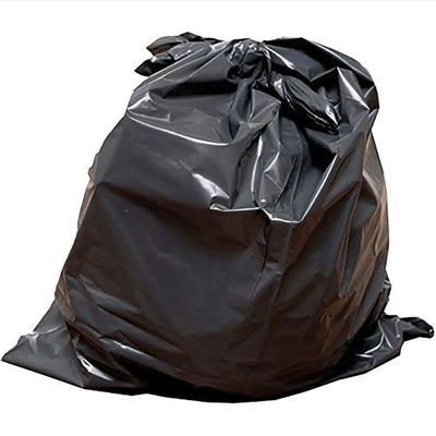 Μαύρο 25 μm κάδο απορριμμάτων Poly Liner χωριστές σακούλες ανακύκλωσης