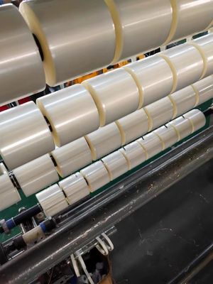 30 μm Διαφανής ταινία BOPP 2 mm πλάτος για συσκευασία