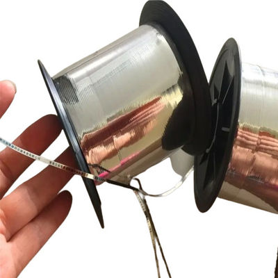 Ασημένια και χρυσή ταινία σχήμα Bobbin Tear στενό πλάτος Εύκολη εφαρμογή
