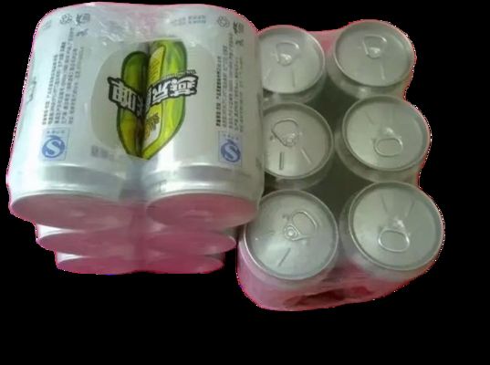 Θερμοσυστελλόμενο φιλμ συσκευασίας PE με εκτύπωση κωδικού QR, εκτύπωση λογοτύπου, περιτύλιξη χαρτοκιβωτίων